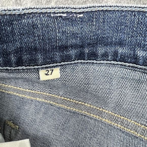 Citizens Of Humanity Emerson Jeans Womens 27 Blue Slim Boyfriend Distressed Prep - Picture 7 of 16